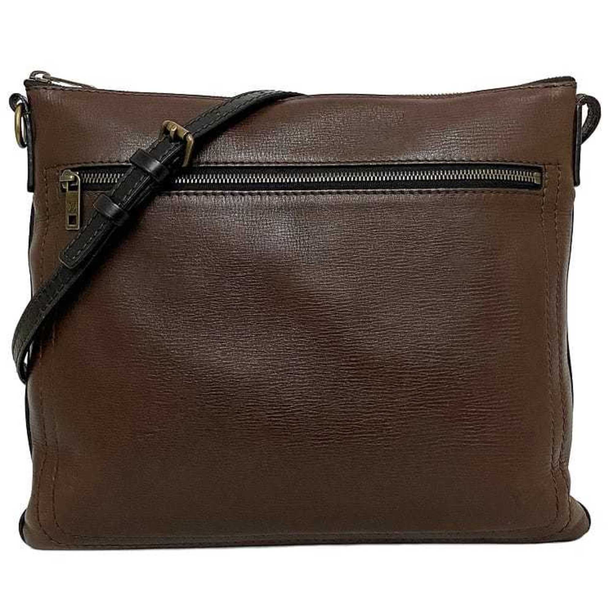 Louis Vuitton Shoulder Bag Sack Pla Brown Cafe Utah M92073 Leather LM0026 LOUIS VUITTON Men's LV