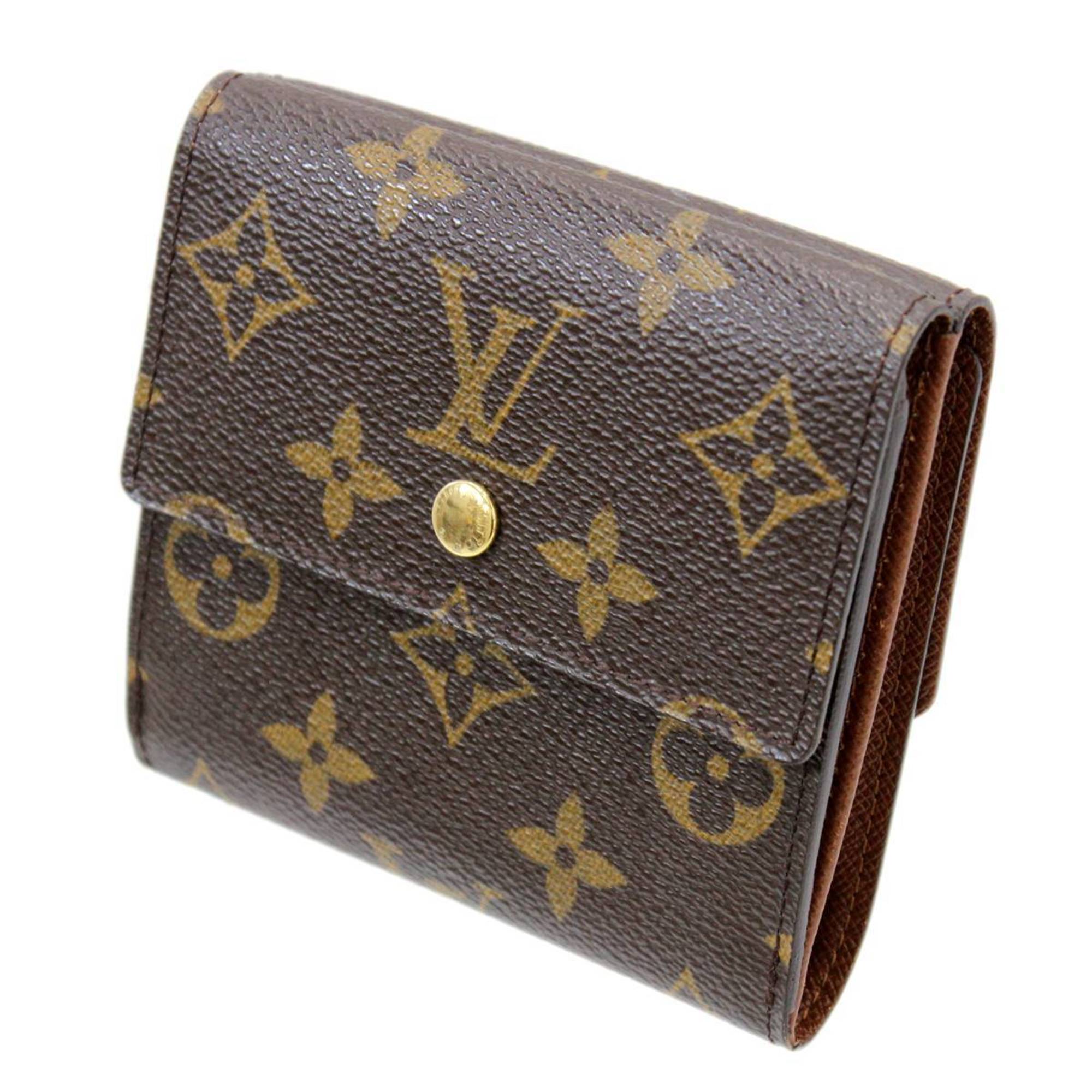 LOUIS VUITTON Louis Vuitton Porto Monevier Cult Credit W Bifold Wallet Monogram M61652 TH0033