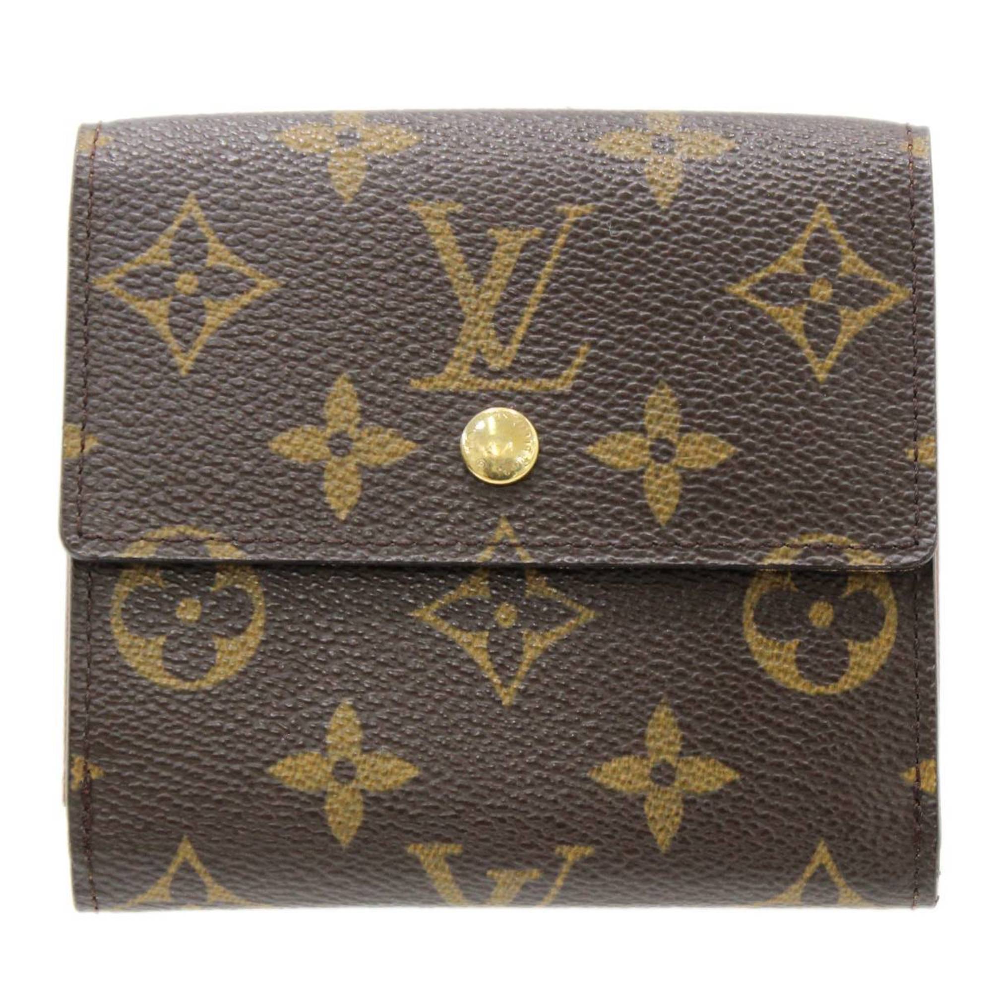 LOUIS VUITTON Louis Vuitton Porto Monevier Cult Credit W Bifold Wallet Monogram M61652 TH0033