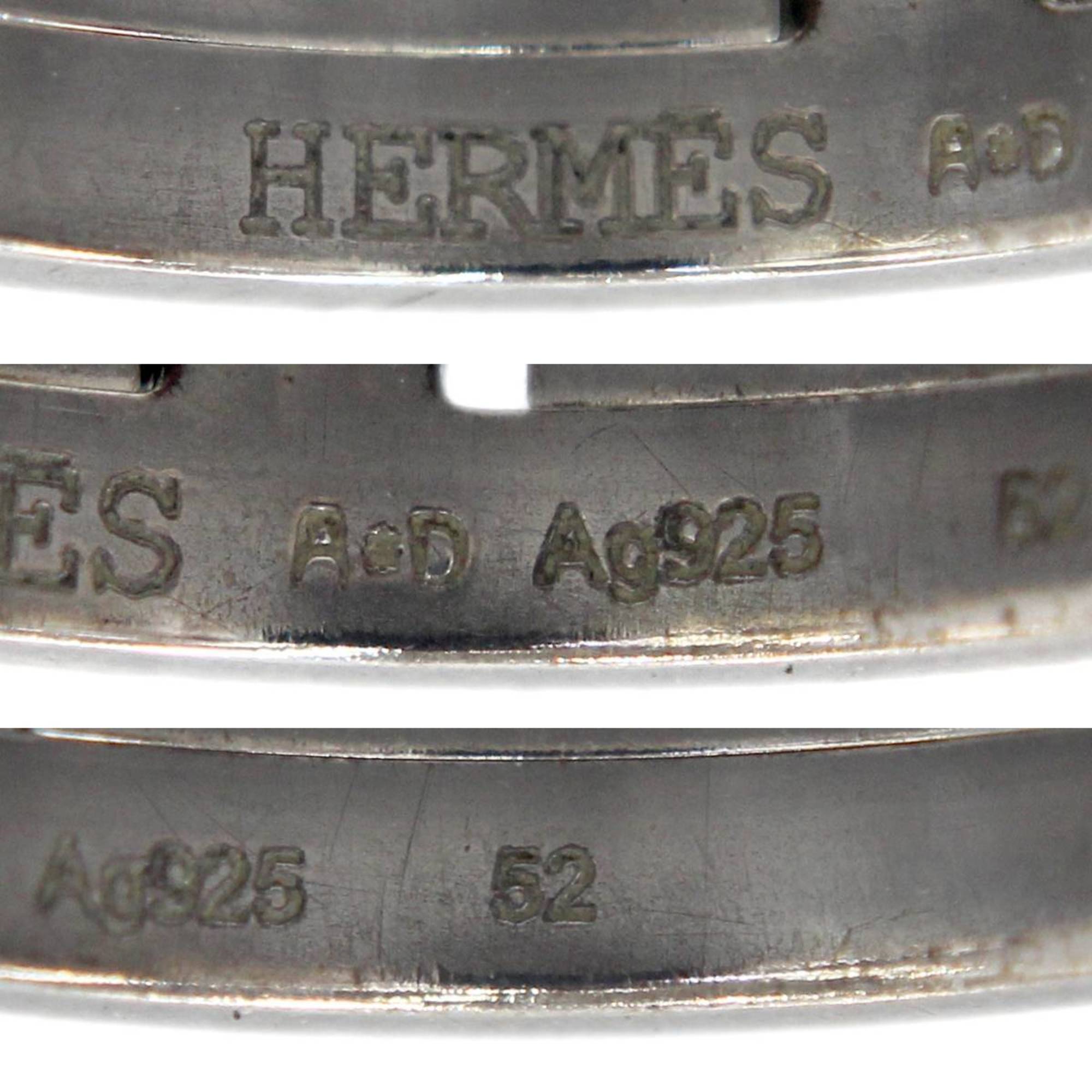 HERMES Hermes Move Ash Ring #52 Sv925 Design