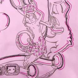 Hermes HERMES Scarf Carre 65 BRIDES de GALA Silk/Beads Pink Unisex