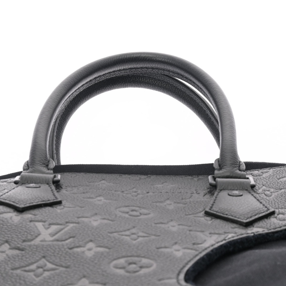 LOUIS VUITTON Louis Vuitton Withholes MM Rei Kawakubo Collaboration Black  M58661 Women's Monogram Implant Tote Bag