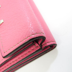 Cartier C De Cartier Compact Wallet L3001683 Women's Leather Wallet (tri-fold) Pink