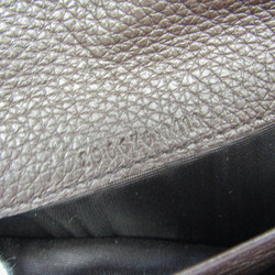 Gucci 296676 Men's Leather Long Wallet (bi-fold) Dark Brown