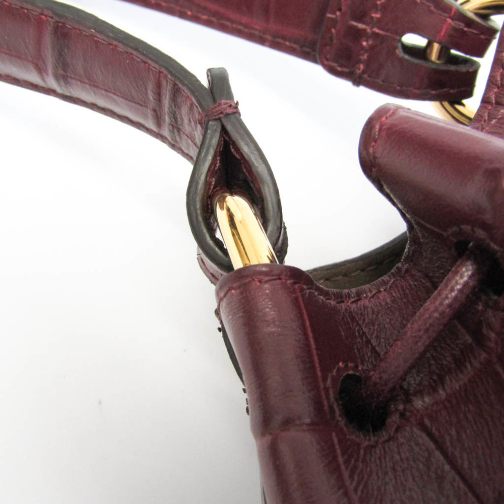 FURLA VINTAGE MINI HAND BAG BROWN