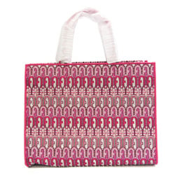 Furla Opportunity Tote L WB00255 Women's Cotton,Polyester Tote Bag Pink