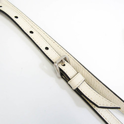 Prada Etiquette 1BH077 Women's Leather Shoulder Bag Bianco,White