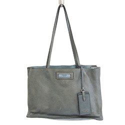 Prada Etiquette 1BG122 Women's Leather Tote Bag Gray