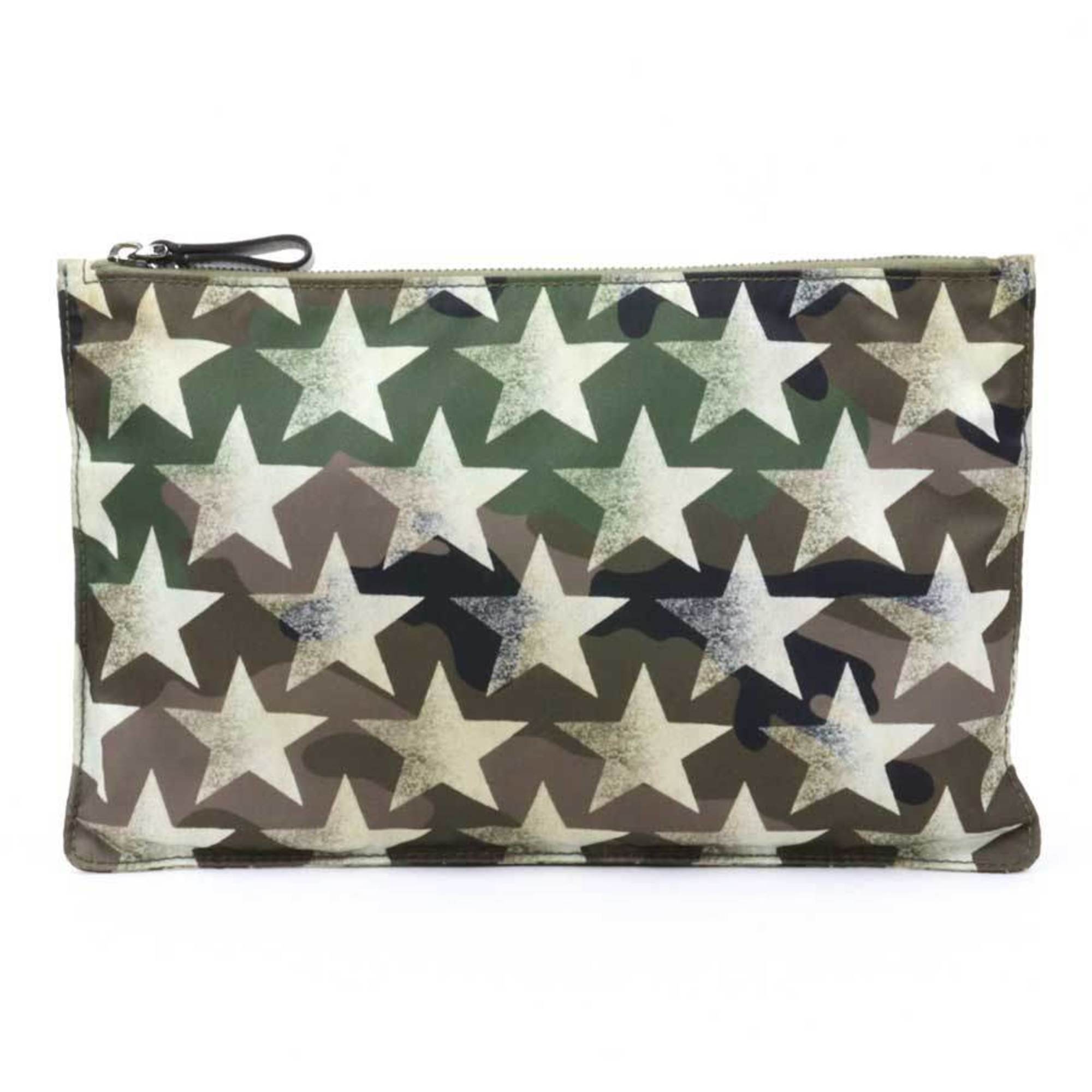 Valentino Garavani clutch bag nylon camouflage unisex