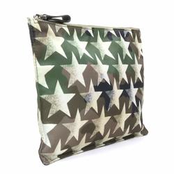 Valentino Garavani clutch bag nylon camouflage unisex