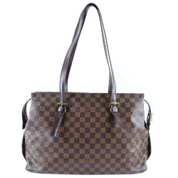 LOUIS VUITTON Louis Vuitton Chelsea N51119 Damier Canvas Brown TH0095 Women's Shoulder Bag