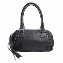 CHANEL Chanel Caviar Skin Handbag - Black