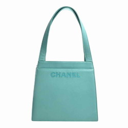 CHANEL Chanel Leather Tote Bag - Light Green