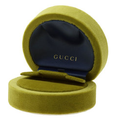 Gucci GG running diamond earrings K18 white gold ladies GUCCI