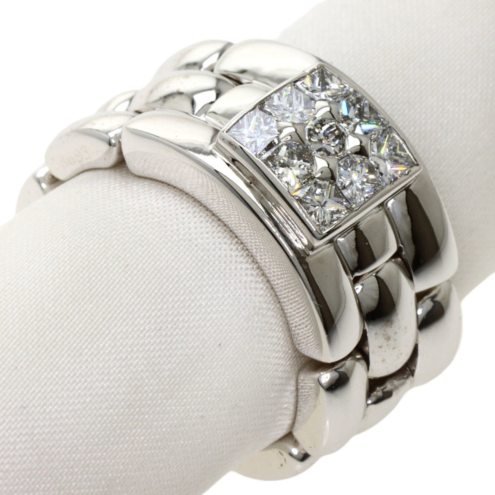 Chaumet Kaysis Diamond Ring K18 White Gold Ladies