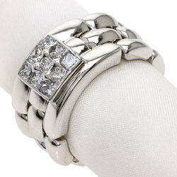 Chaumet Kaysis Diamond Ring K18 White Gold Ladies