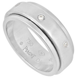 Piaget PIAGET Possession 7P diamond ring K18WG #12.5
