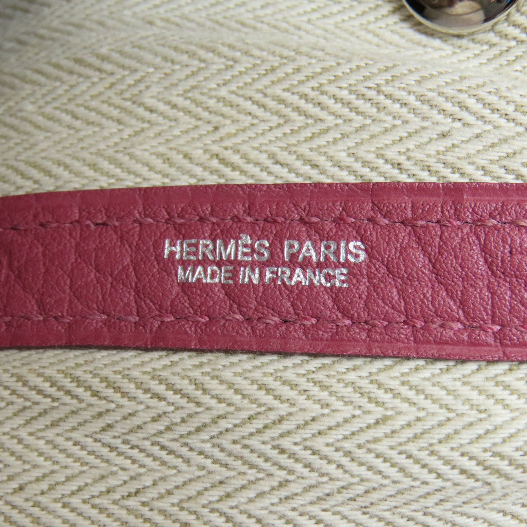 Hermes Garden TPM Pink Tote Bag Negonda Ladies HERMES
