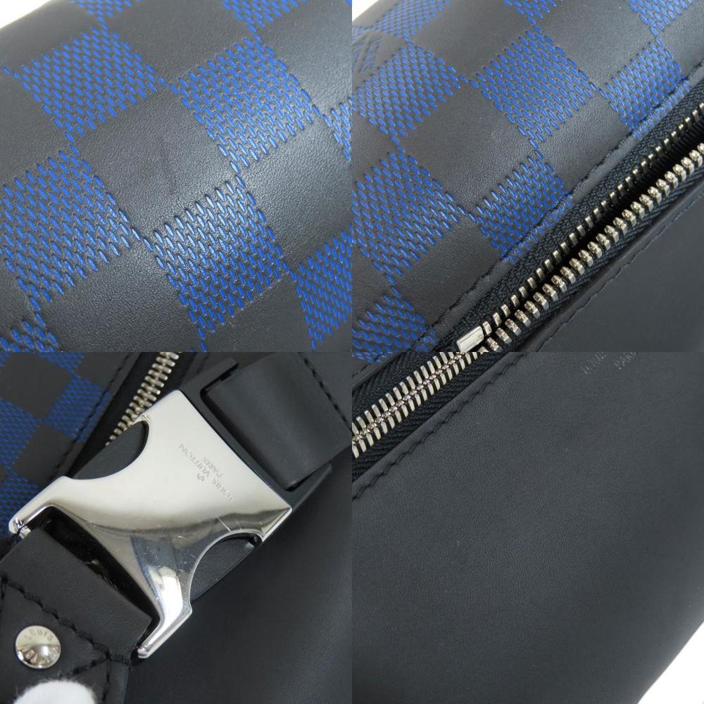 Louis Vuitton N50022 Bum Bag Damier Anfini 3D Body Canvas Men's LOUIS  VUITTON