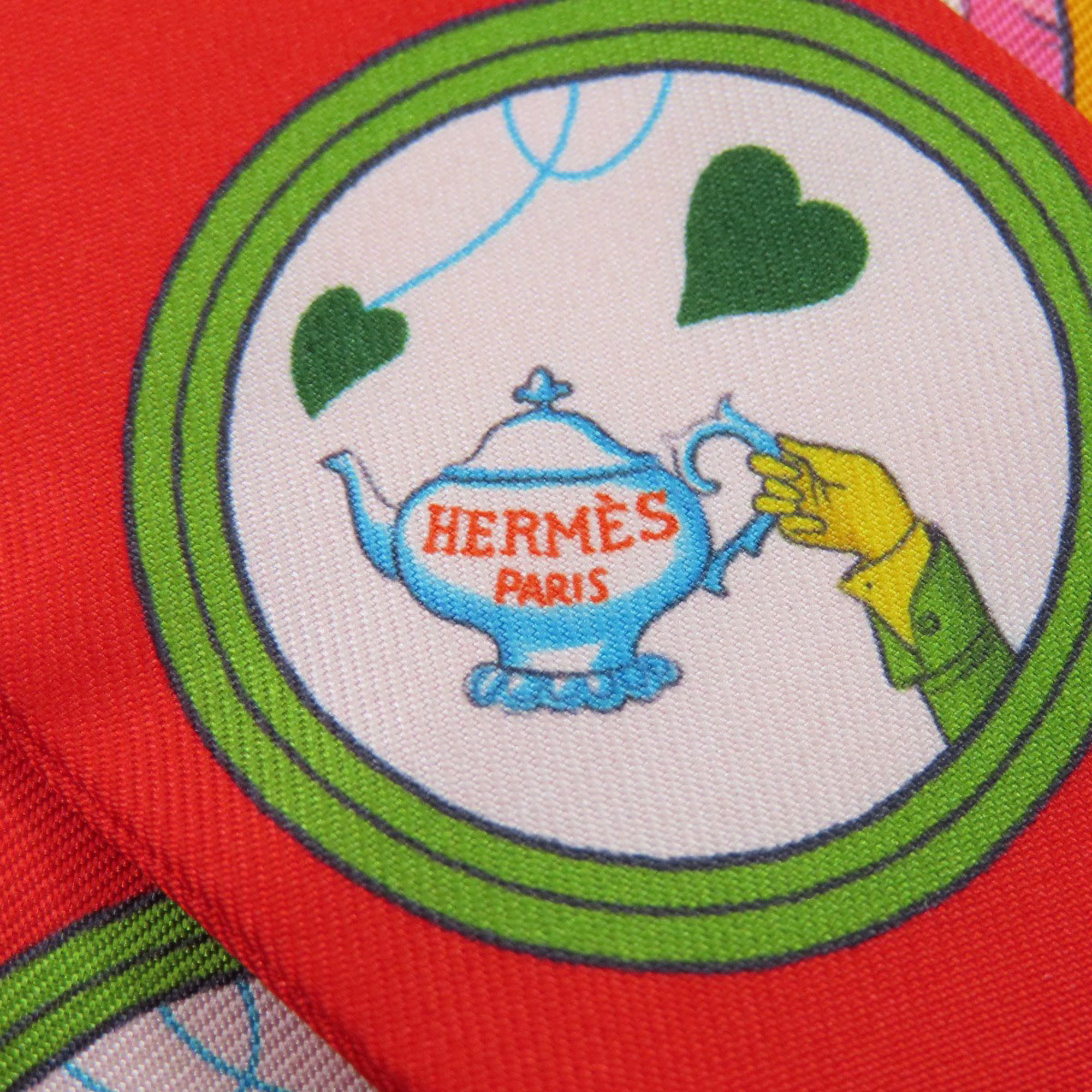 Hermes Twilly Scarf Silk Women's HERMES