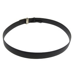 Cartier CARTIER Happy Birthday Waist Belt Leather Black L5000405