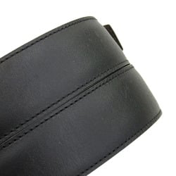 Cartier CARTIER Happy Birthday Waist Belt Leather Black L5000405