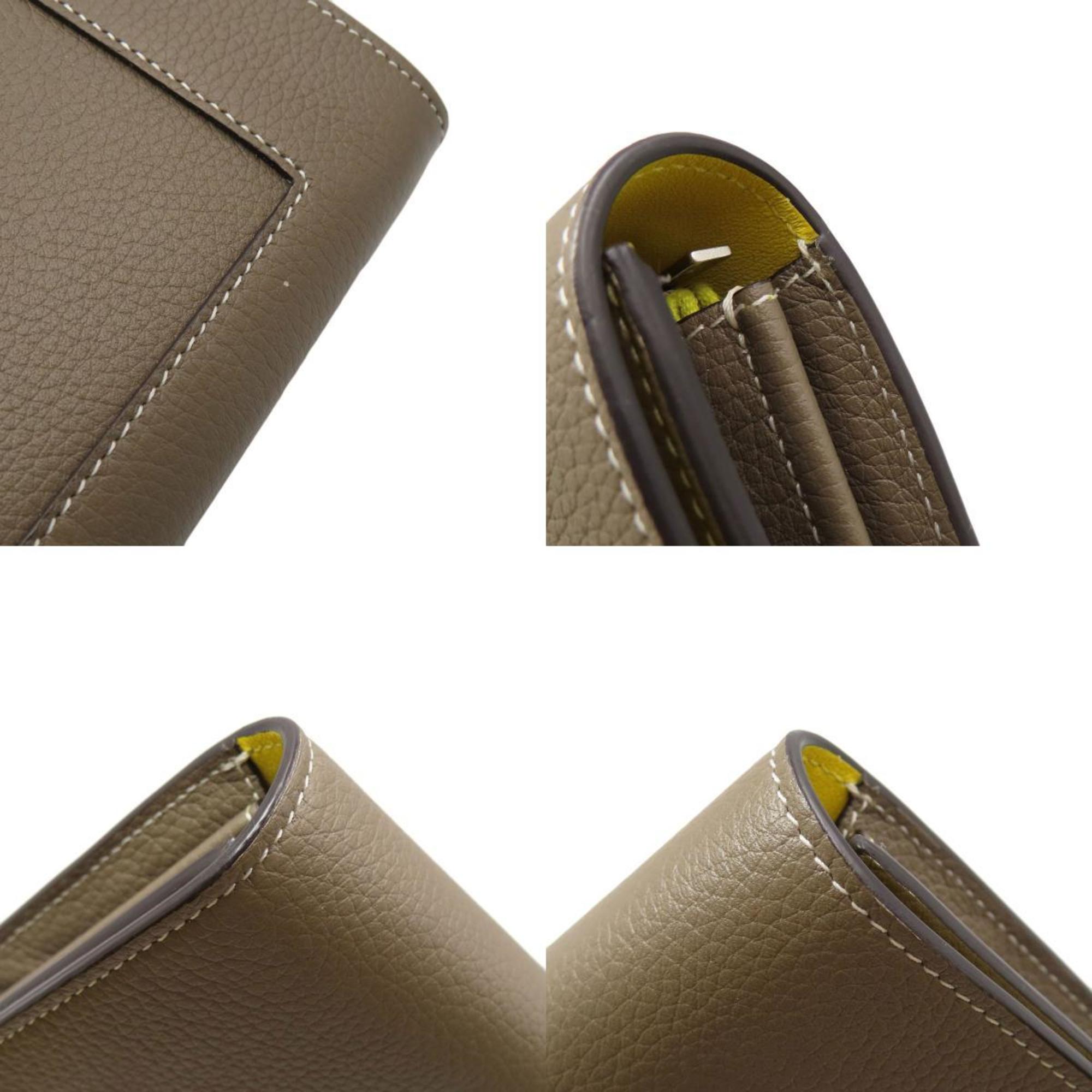Celine flap multi-function large long wallet leather ladies CELINE