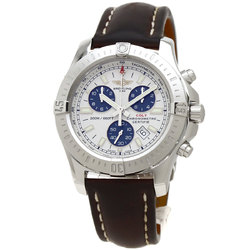 Breitling A73388 Colt watch stainless steel leather men's BREITLING