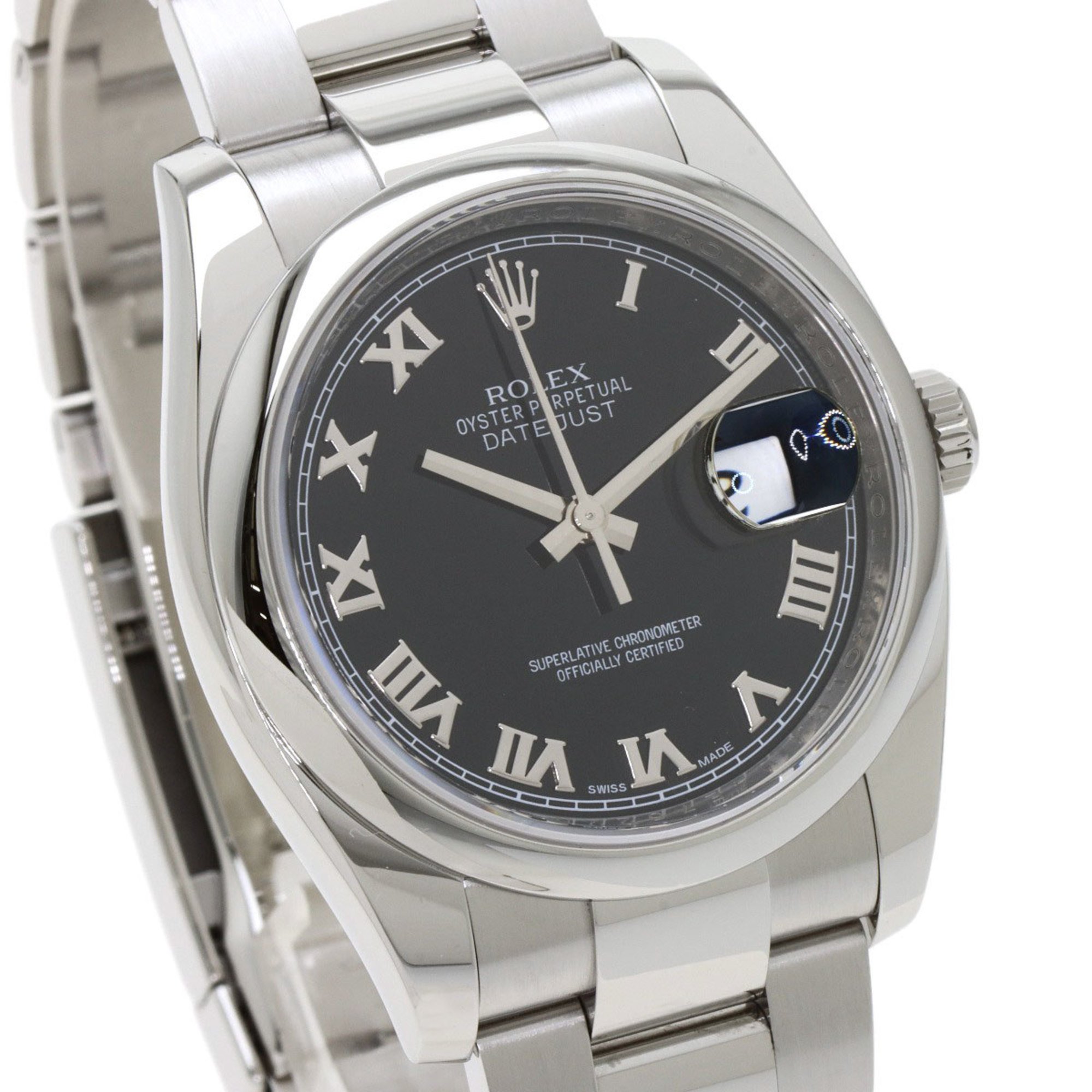 Rolex 116200 Datejust Watch Stainless Steel SS Men's ROLE