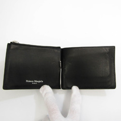 Maison Margiela S35UI0447 With Money Clip Men,Women Leather Wallet  (bi-fold) Black | eLADY Globazone