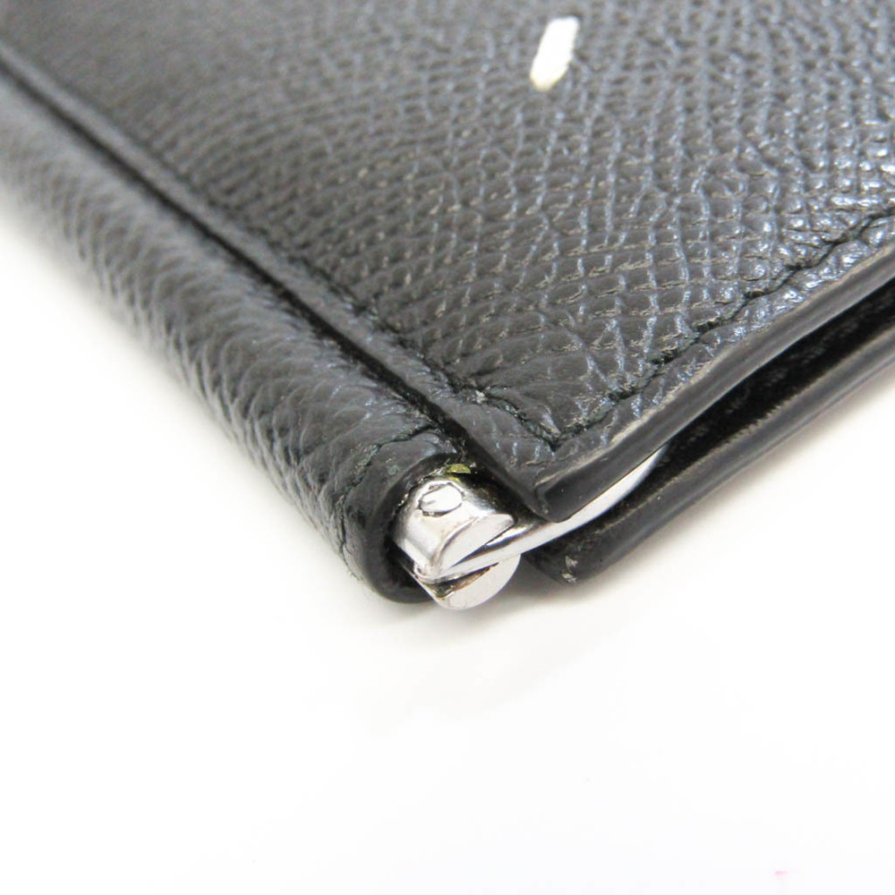Maison Margiela S35UI0447 With Money Clip Men,Women Leather Wallet  (bi-fold) Black | eLADY Globazone
