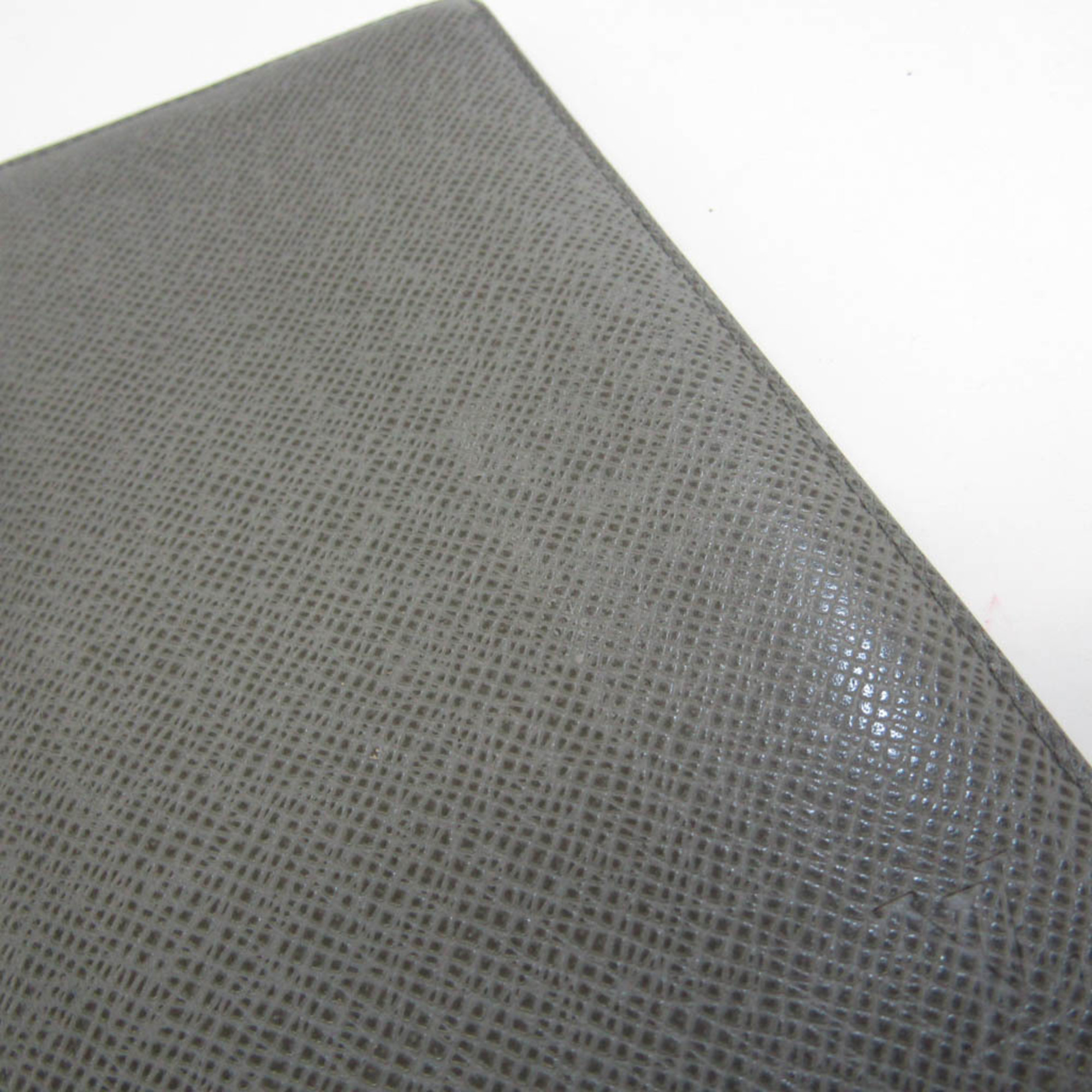 Louis Vuitton Taiga Brazza Wallet M32653 Men's Taiga Leather Long Wallet (bi-fold) Glacier