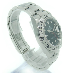 ROLEX Rolex Explorer 2 16570 V serial SS automatic winding black dial watch
