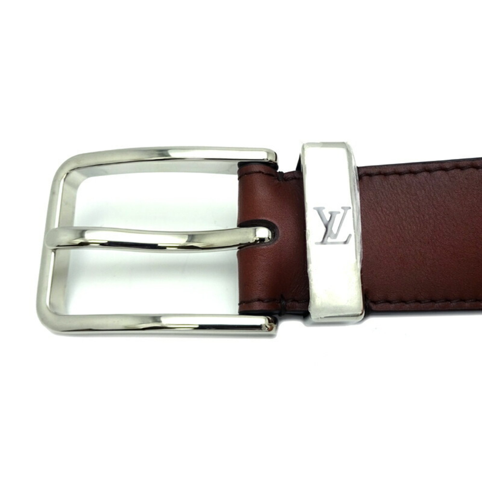 Louis Vuitton Saint-Tour Pont Neuf 35MM Women's Belt M0092 Calf Brown