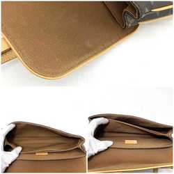 Louis Vuitton Handbag Marel Brown Beige Monogram M51157 Canvas Nume VI1004 LOUIS VUITTON Flap Belt One Shoulder Bag LV