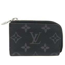 Used] LOUIS VUITTON Taiga Monogram Eclipse Coin Card Holder Coin