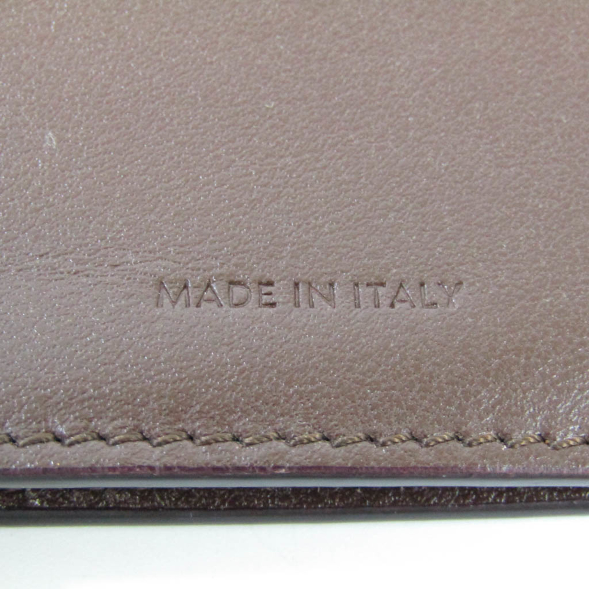 Celine 10C383BEN Women's Leather Long Wallet (bi-fold) Brown