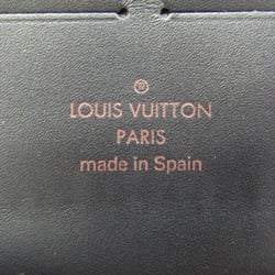 Louis Vuitton Utah Zippy Organizer M97025 Men's Utah Leather Long Wallet (bi-fold) Coffee