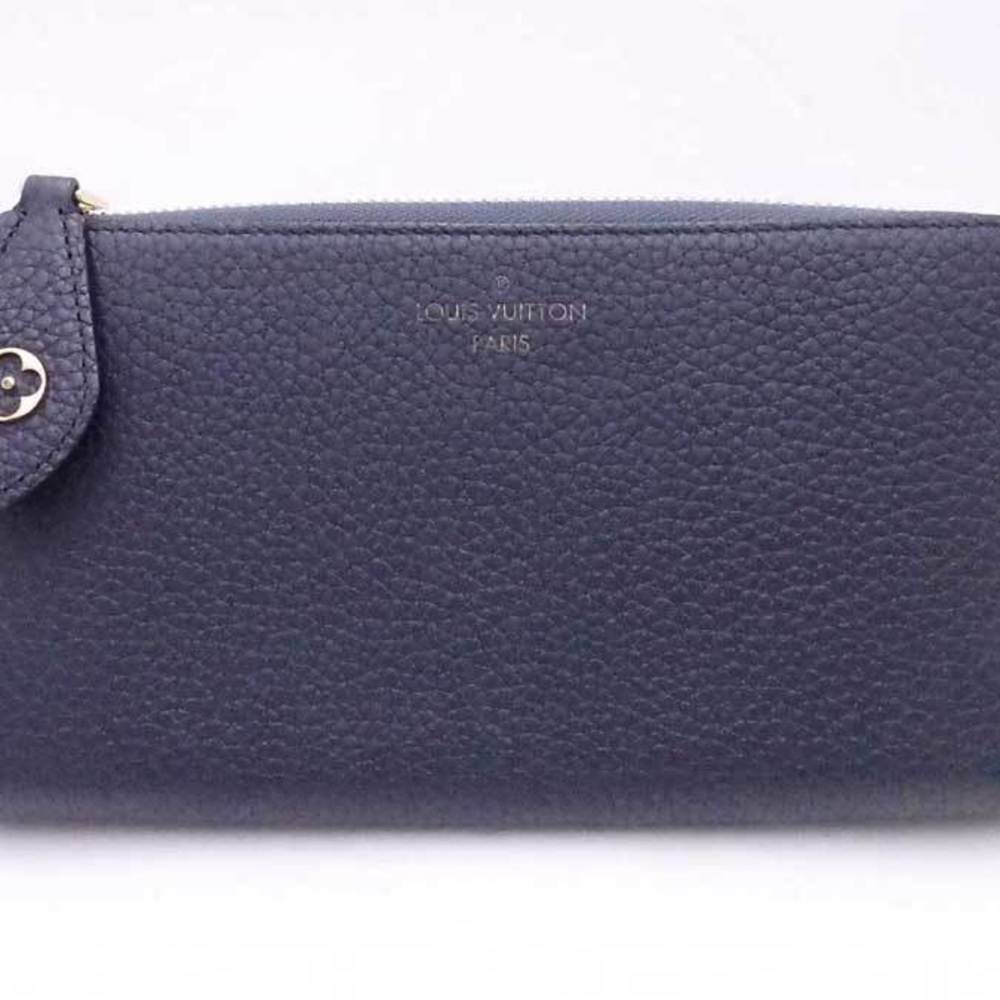 Louis Vuitton LOUIS VUITTON L-shaped zipper long wallet
