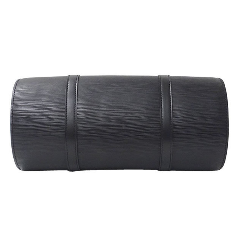 Louis-Vuitton-Epi-Pouch-For-Soufflot-Hand-Bag-Noir-Black