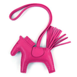 Hermes HERMES Charm Rodeo PM Anyo Milo Magenta Unisex