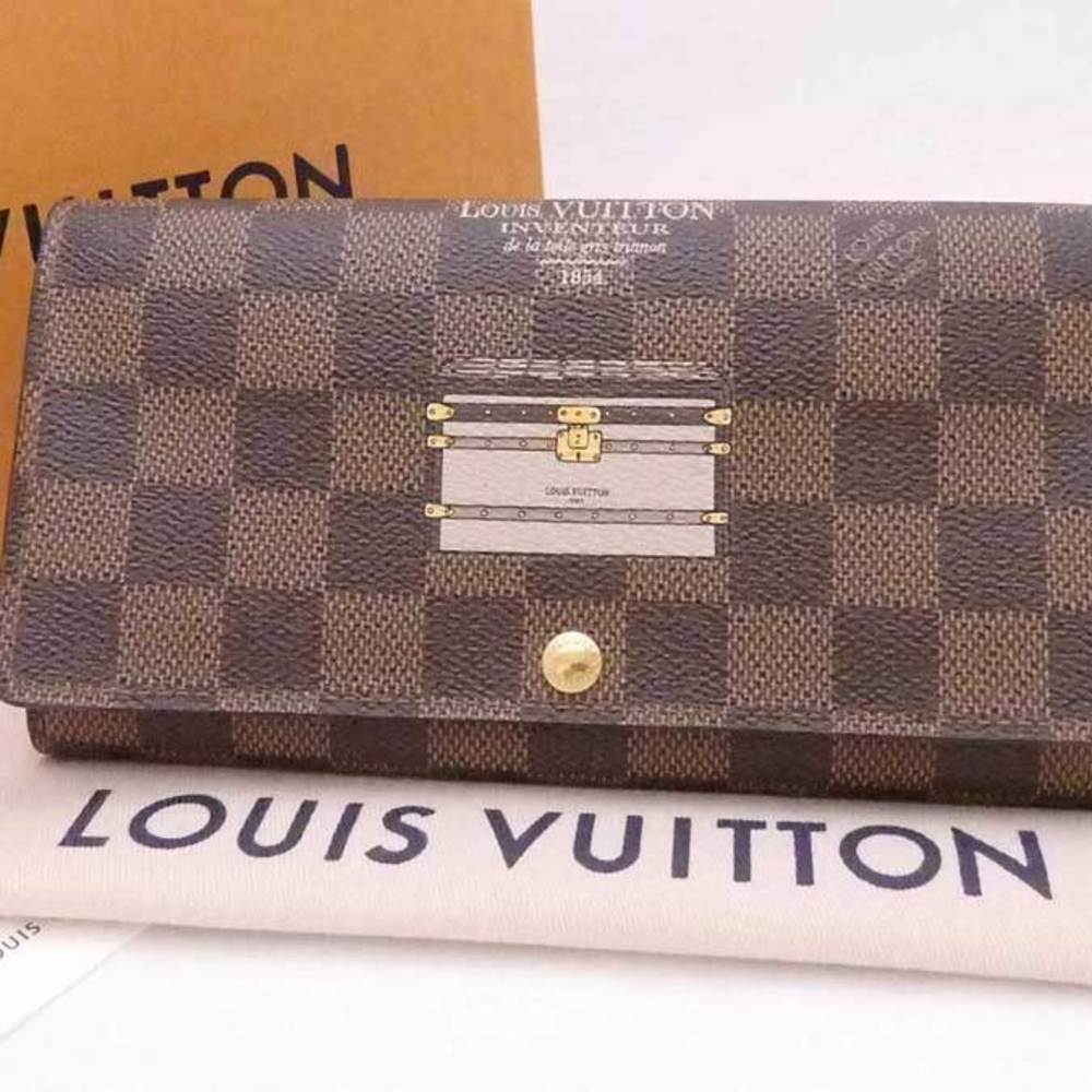 Buy Louis Vuitton Pre-loved LOUIS VUITTON Portefeuil Sara Damier