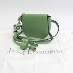 J&M Davidson Women's Leather Shoulder Bag Green