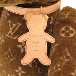 Louis Vuitton Monogram Doudou Teddy Bear 2021 Exclusive GI0616 Velor Plush