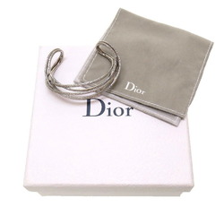 Christian Dior CD Metal Silver Bracelet Bangle