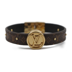LOUIS VUITTON M6173E Monogram Bracelet LV circle reversible