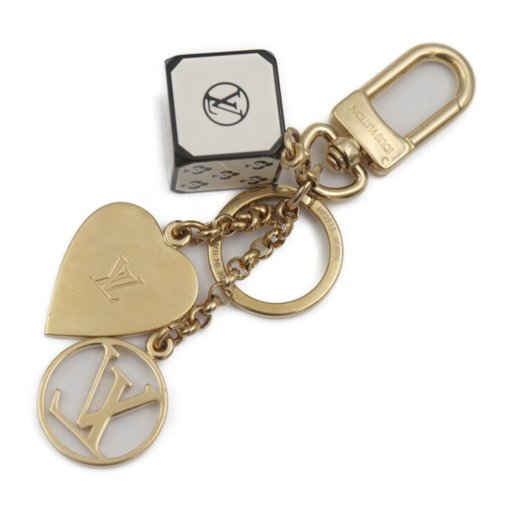 LOUIS VUITTON Louis Vuitton Portocre Game On Staking Keychain MP2913 ...