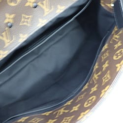 LOUIS VUITTON Louis Vuitton Steamer PM Shoulder Bag M44473 Monogram Canvas Leather Brown Black Solar Ray 2WAY Handbag
