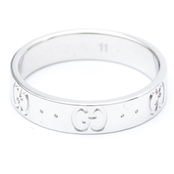 Gucci Icon White Gold (18K) Band Ring