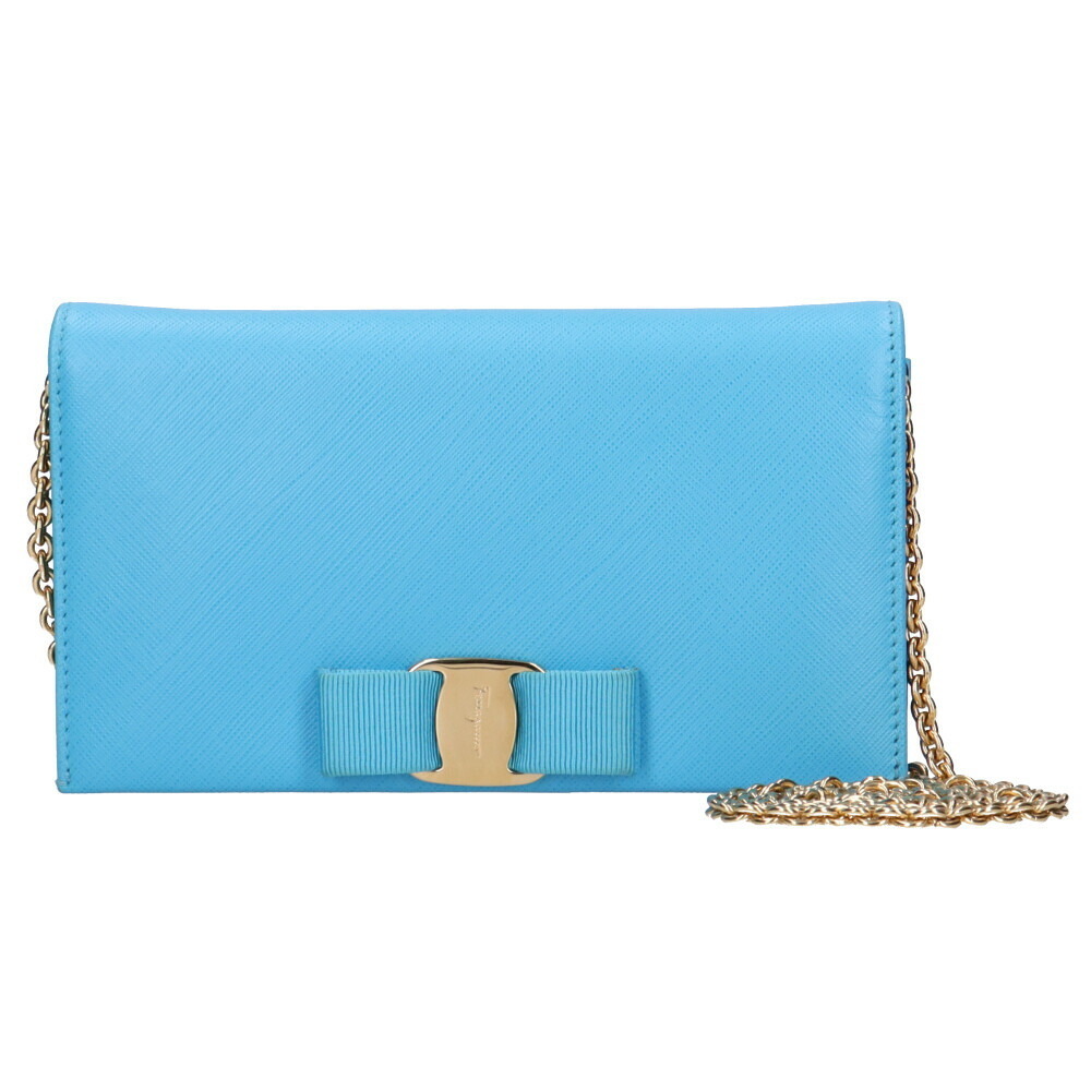 Wallet On Chain Calf Blue